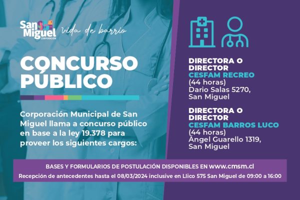 Concurso Público Municipio San Miguel